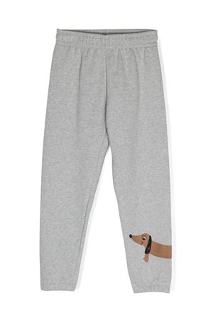 Pantaloni sportivi in cotone grigio MINI RODINI KIDS | 2473014394GREYMELANGE